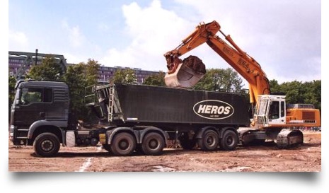 HEROS Entsorgungsfachbetrieb und Transporte von Schüttgütern